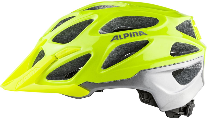 Kask rowerowy Alpina Mythos 3.0 L.E. 57-62 cm Bright Green-Grey Glossy (4003692310873) - obraz 2