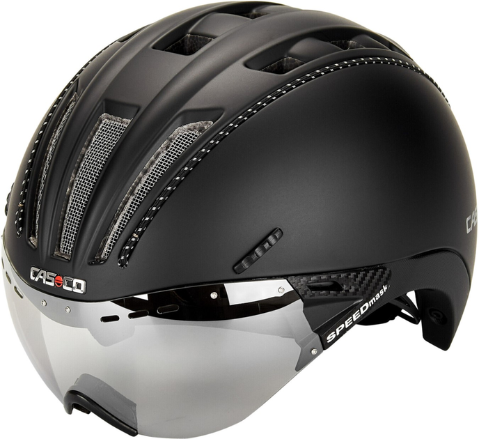 Kask rowerowy Casco Roadster+ 60-63 cm XL Black Matt (4031381002662) - obraz 1