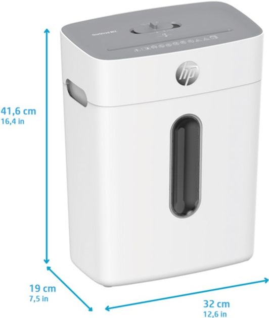Niszczarka HP OneShred 8CC (4030152028016) - obraz 7