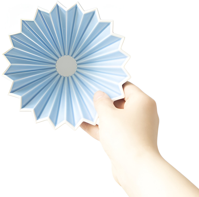 Пуровер Origami M матовий блакитний (4536058761045) - зображення 4