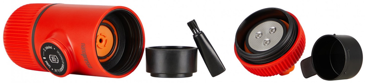 Еспресо-кавоварка портативна Wacaco Nanopresso Red (1077) - зображення 3