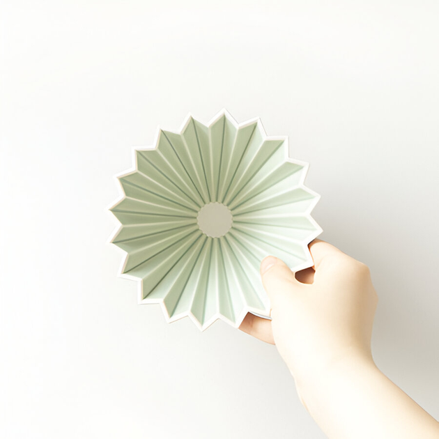 Пуровер Origami M матовий зелений (4536058761038) - зображення 5