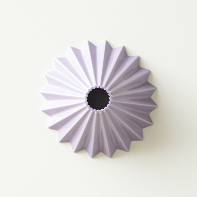Пуровер для кави Origami S порцеляновий Фіолетовий (4536058764961) - зображення 4
