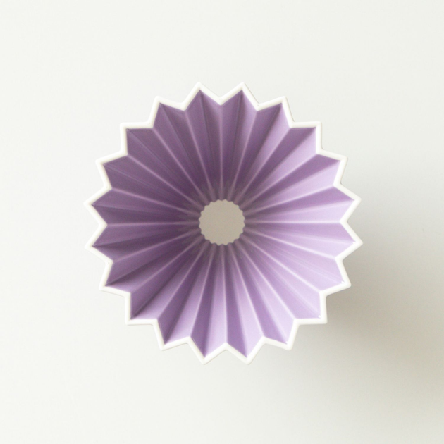 Пуровер для кави Origami S порцеляновий Фіолетовий (4536058764961) - зображення 3