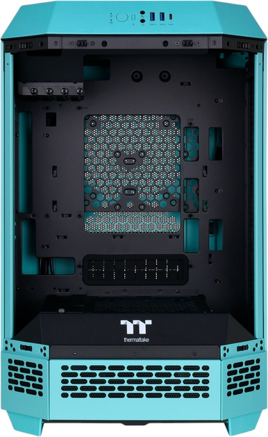 Корпус Thermaltake The Tower 300 Turquoise (CA-1Y4-00SBWN-00) - зображення 2