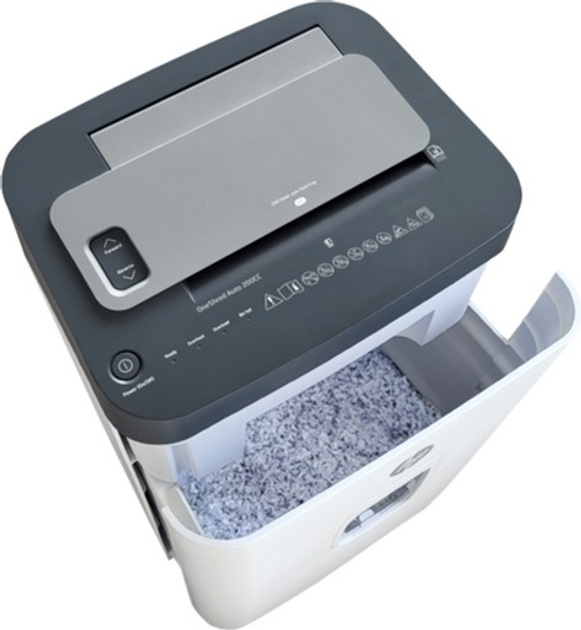 Шредер HP OneShred Auto 200CC Grey-White (4030152028191) - зображення 8