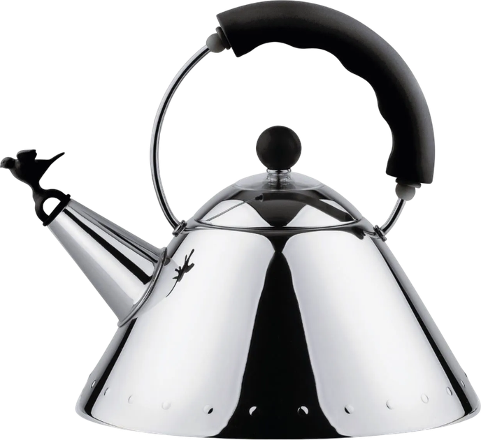 Czajnik Alessi Black Bird z gwizdkiem 2 l (8003299939404) - obraz 1