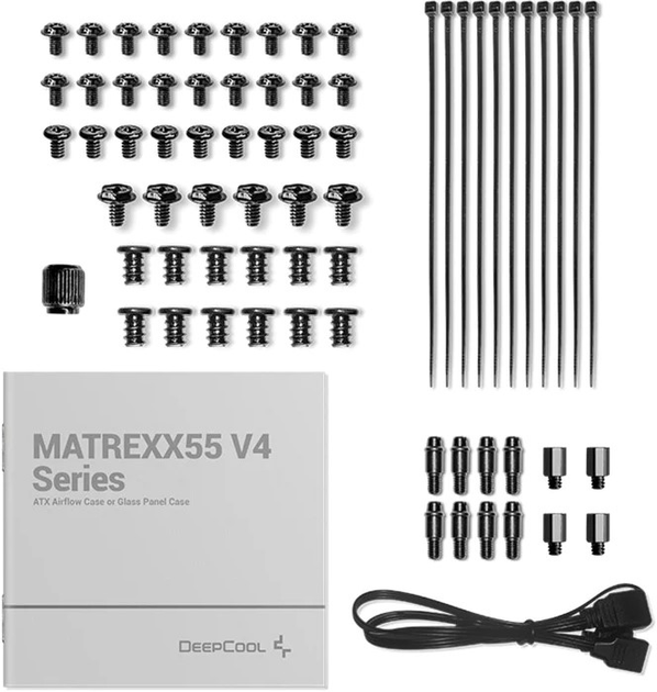 Obudowa DeepCool Matrexx 55 V4 C Black (R-MATREXX55-BCADA4-G-4) - obraz 11