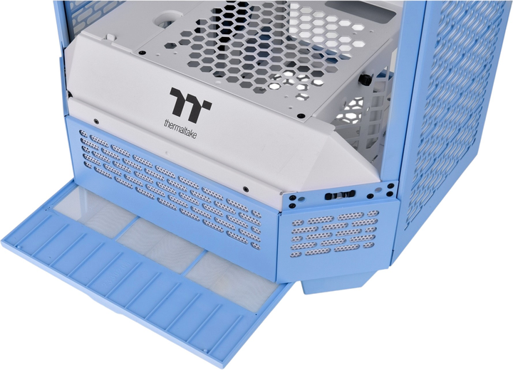 Корпус Thermaltake The Tower 300 Hydrangea Blue (CA-1Y4-00SFWN-00) - зображення 16