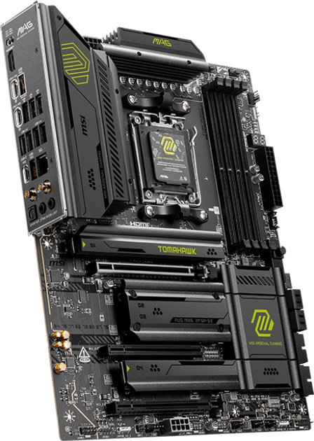 Материнская плата MSI MAG X870E Tomahawk Wi-Fi (sAM5, AMD X870E, PCI-Ex16) - изображение 3