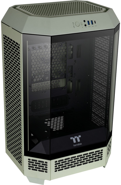 Корпус Thermaltake The Tower 300 Matcha Green (CA-1Y4-00SEWN-00) - зображення 3