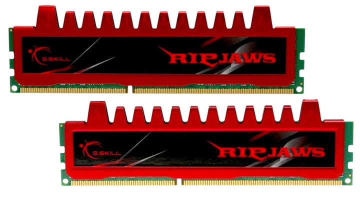 Оперативна пам'ять G.Skill DDR3-1333 8192MB PC3-10666 (Kit of 2x4096) Ripjaws (F3-10666CL9D-8GBRL) - зображення 1