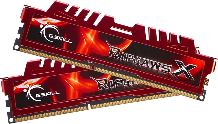 Оперативна пам'ять G.Skill DDR3-1866 16384MB PC3-14900 (Kit of 2x8192) RipjawsX (F3-14900CL10D-16GBXL) - зображення 1