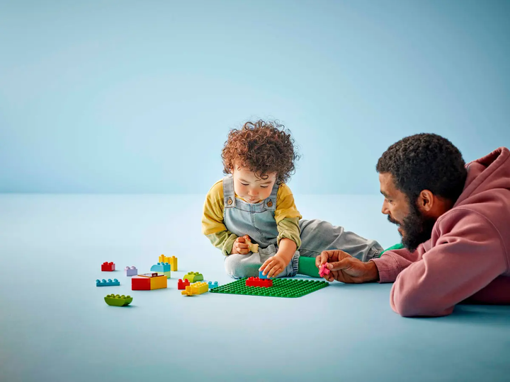 Зеленая строительная плитка LEGO DUPLO (10460) - изображение 5