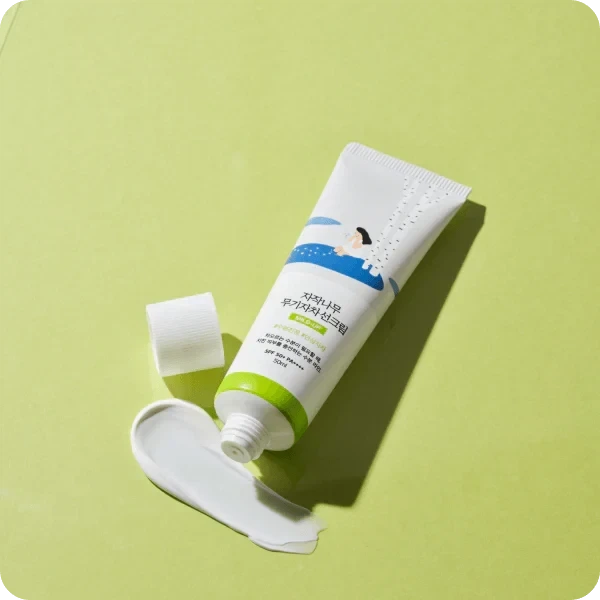 Солнцезащитный крем Round Lab Birch Juice Mild-Up Sunscreen SPF50+ PA++++ 50 ml - изображение 2