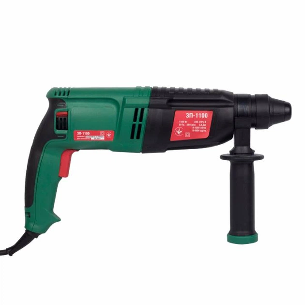 Перфоратор Зенит ЗП-1100 SDS-Plus 1100Вт 2.8Дж 3.3кг кейс (831362) - изображение 5