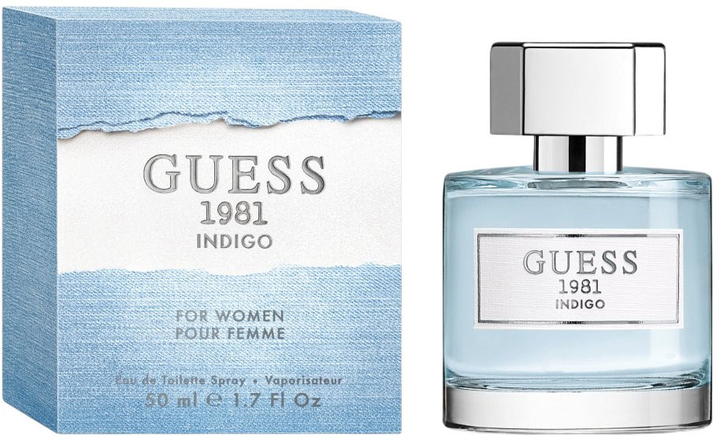 Туалетна вода для жінок Guess 1981 Indigo 50 мл (3614225350252) - зображення 1