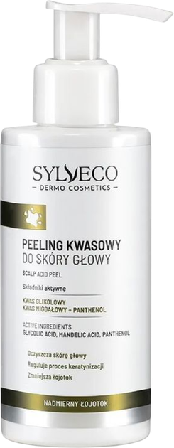 Peeling do skóry głowy Sylveco Dermo Kwasowy 145 ml (5902249019643) - obraz 1