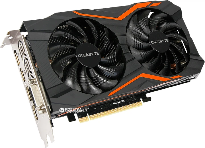 Видеокарта Gigabyte PCI-Ex GeForce GTX 1050 TI G1 Gaming 4GB GDDR5