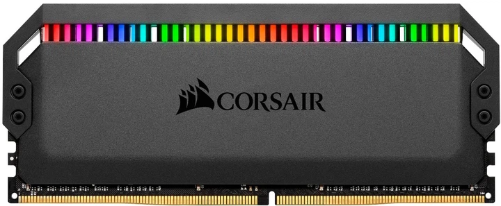 Оперативна пам'ять Corsair DDR4-3200 32768MB PC4-25600 (Kit of 4x8192) Dominator Platinum RGB For AMD Optimized Black (CMT32GX4M4Z3200C16) - зображення 4