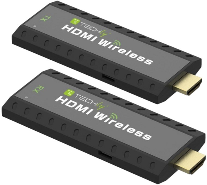 Bezprzewodowy przedłużacz wideo TECHly IDATA HDMI-WL53 Black (8059018365641) - obraz 1