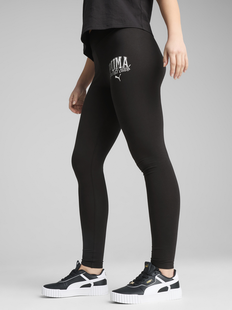 Спортивные леггинсы для фитнеса женские Puma Class High-Waist Leggings 68503601 XS Black (4067984231390) 