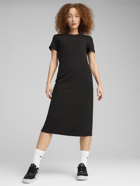 Сукня міді літня жіноча Puma Her Dress 68506301 XS Black (4067983699009) - зображення 1