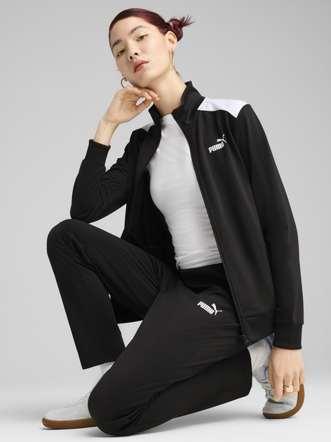 Спортивный костюм женский Puma Poly Suit Op 68507501 S Black (4067983243721) 