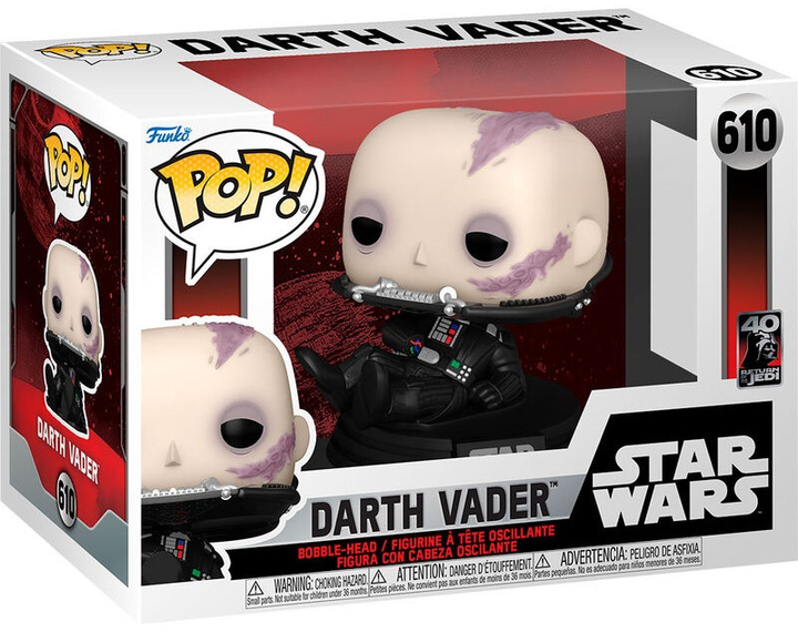 Figurka Funko Pop! Star Wars 40th Darth Vader 9 cm (889698707503) - obraz 2