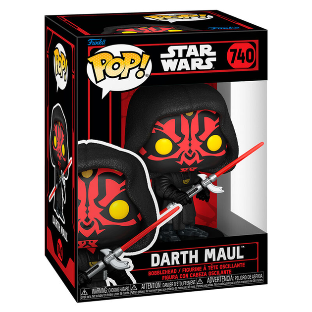 Figurka Funko Pop! Star Wars Darth Maul 9 cm (889698807715) - obraz 2