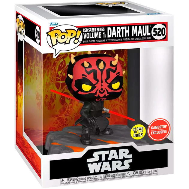 Фігурка Funko Star Wars Darth Maul Exclusive 9 см (889698632942) - зображення 2