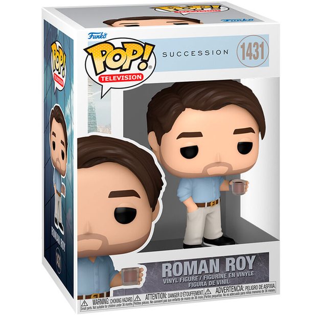 Фігурка Funko Pop! Succession Roman Roy 9 см (889698756570) - зображення 1