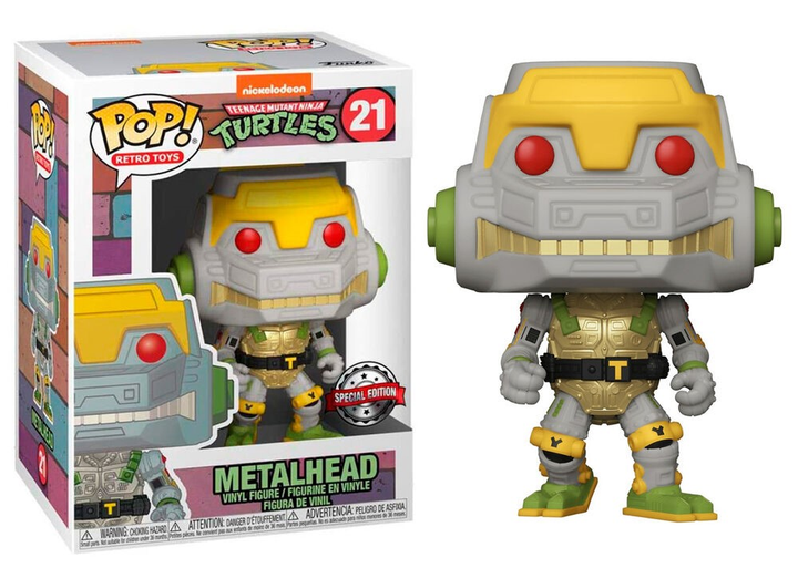 Фігурка Funko Pop! Teenage Mutant Ninja Turtles Metalhead Exclusive 9 см (889698522458) - зображення 1