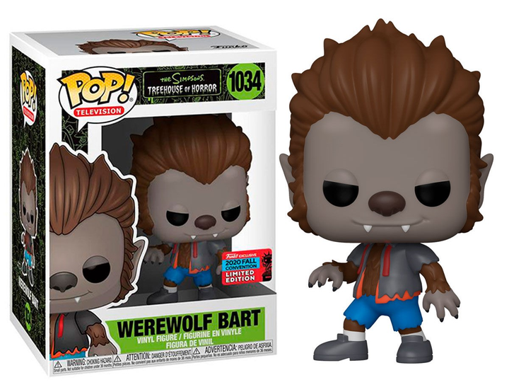 Фігурка Funko Pop! The Simpsons Werewolf Bart Exclusive 9 см (889698501446) - зображення 2