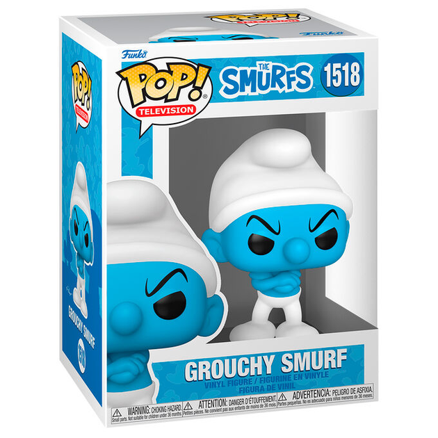 Figurka Funko Pop! The Smurfs Grouchy Smurf 9 cm (889698792578) - obraz 1