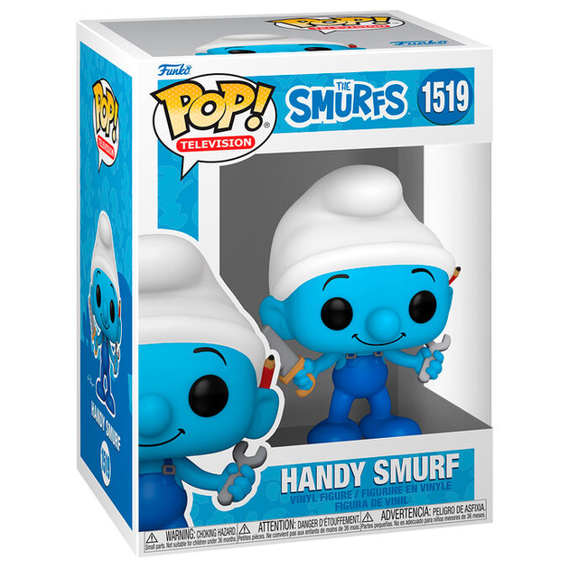 Figurka Funko Pop! The Smurfs Handy Smurf 9 cm (889698792585) - obraz 1