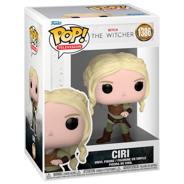 Фігурка Funko Pop! The Witcher Ciri with Sword 9 см (889698742450) - зображення 2