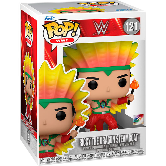 Фігурка Funko Pop! WWE Ricky Steamboat 12 см (889698673990) - зображення 2