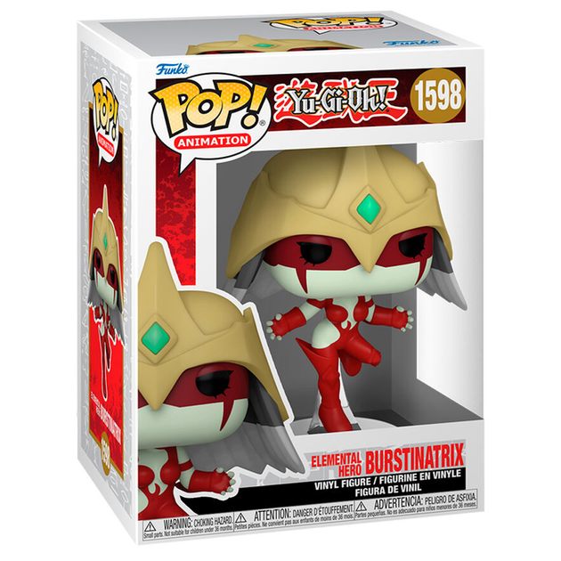 Фігурка Funko Pop! Yu-Gi-Oh Elemental Hero Burstinatrix 9 см (889698756044) - зображення 2