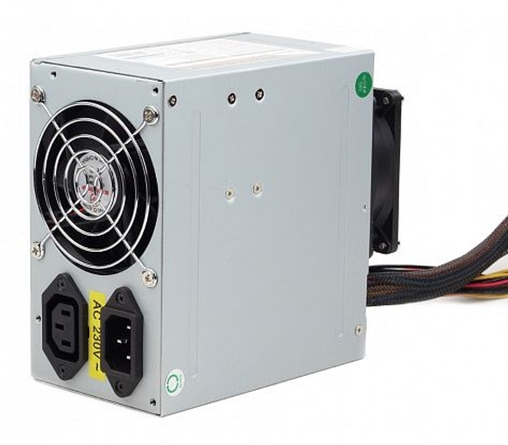 Блок питания 400 Вт GEMBIRD, 24+4 pin, питание видеокарты - 6pin, 80 мм, ATX, CCC-PSU4X Б/У - изображение 1