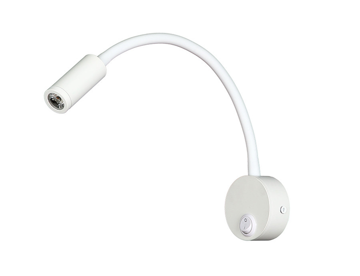 Светодиодное бра 3W настенное Levistella с кнопкой выключения 4000K белое IP20 920V4001 WH - изображение 1