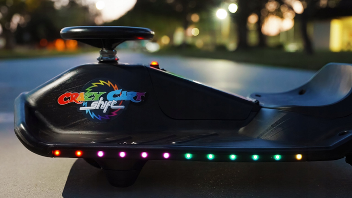 Електричний дрифтовий автомобіль для дітей Razor Crazy Cart Shift Lightshow (845423025915) - зображення 13
