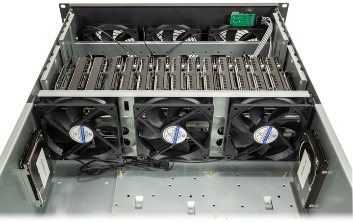 Корпус Inter-Tech 4F28 Mining-Rack (88887352) - зображення 4