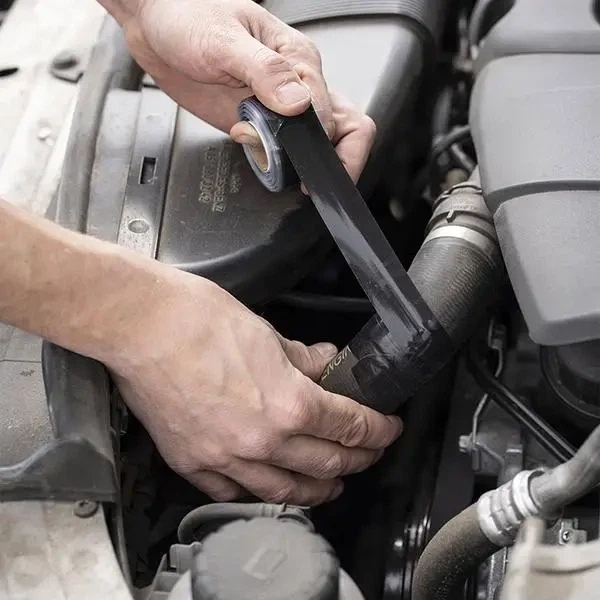 Лента силиконовая вулканизирующая HPX SI2503 Stretch&Fuse 25мм х 3м - изображение 5