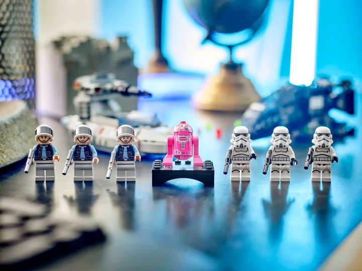 Zestaw klocków LEGO Star Wars Imperialny transportowiec kontra zwiadowczy śmigacz Rebelii 383 elementy (40755) - obraz 4