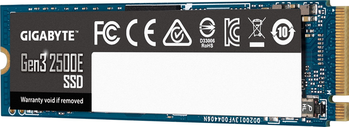 SSD диск Gigabyte Gen3 2500E 2TB M.2 NVMe PCIe 3.0 x4 3D NAND (G325E2TB) - зображення 3