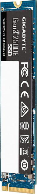 SSD диск Gigabyte Gen3 2500E 2TB M.2 NVMe PCIe 3.0 x4 3D NAND (G325E2TB) - зображення 4