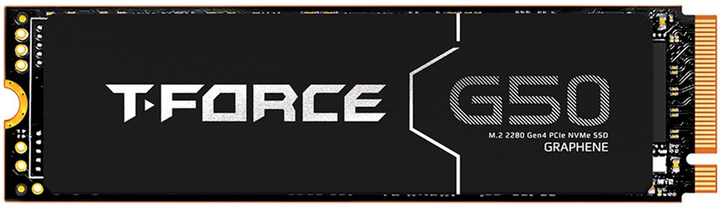 SSD диск Team Group T-FORCE G50 1TB M.2 2280 PCIe 4.0 x4 3D NAND TLC (TM8FFE001T0C129) - зображення 1