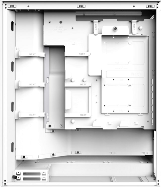 Obudowa NZXT H7 Flow RGB Matte White (CM-H72FW-R1) - obraz 5