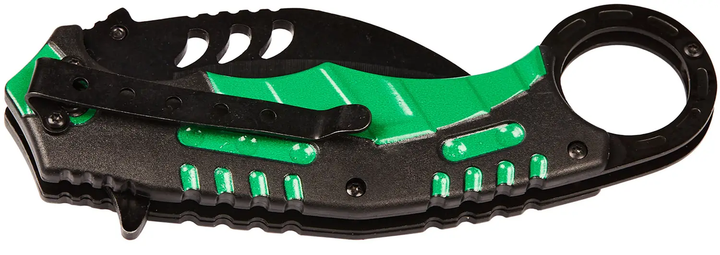 Нож складной Skif Plus Cockatoo Green (Какаду-Керамбит, зеленый